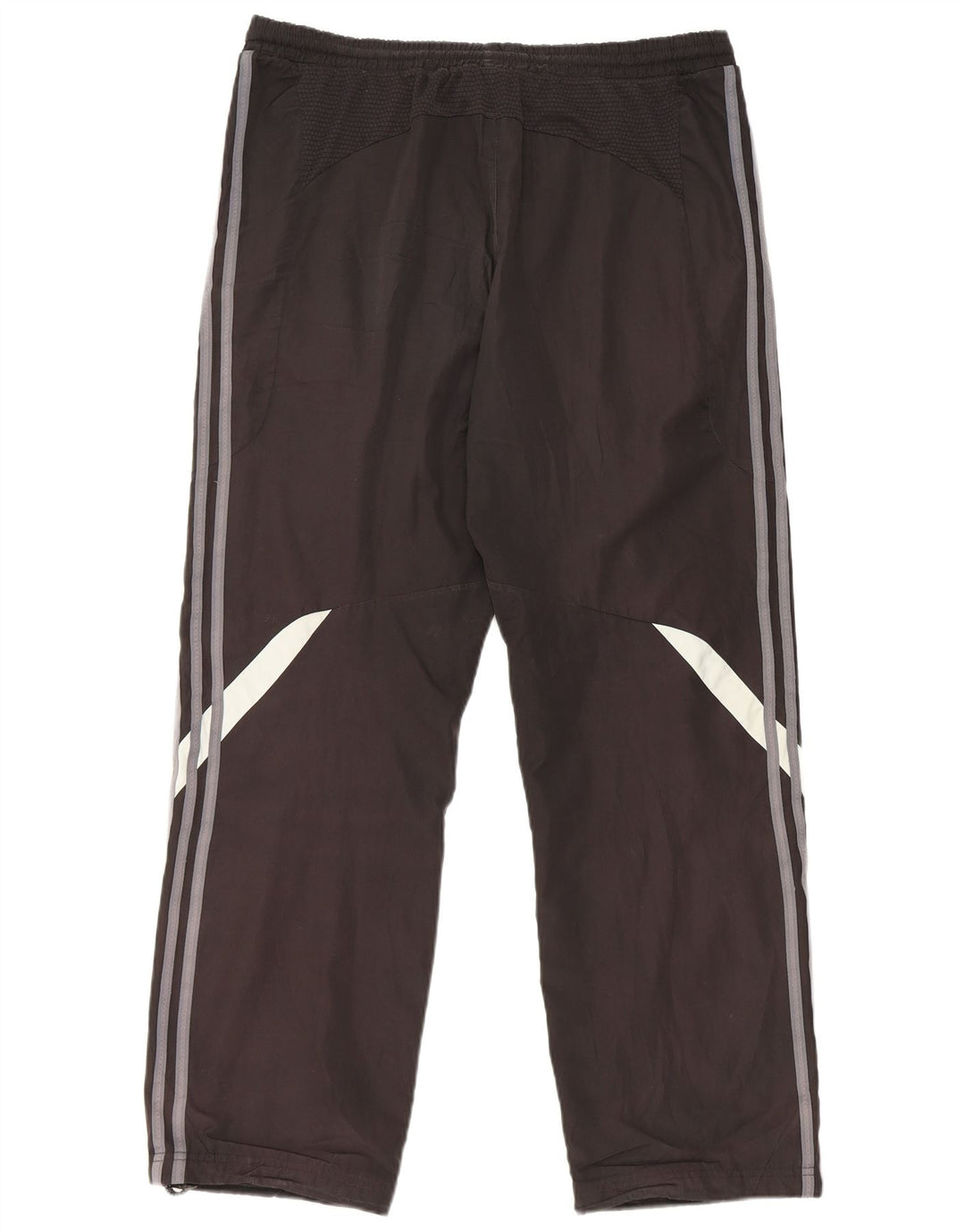 Adidas Mens Tracksuit Trousers Medium  Black Colourblock Polyester