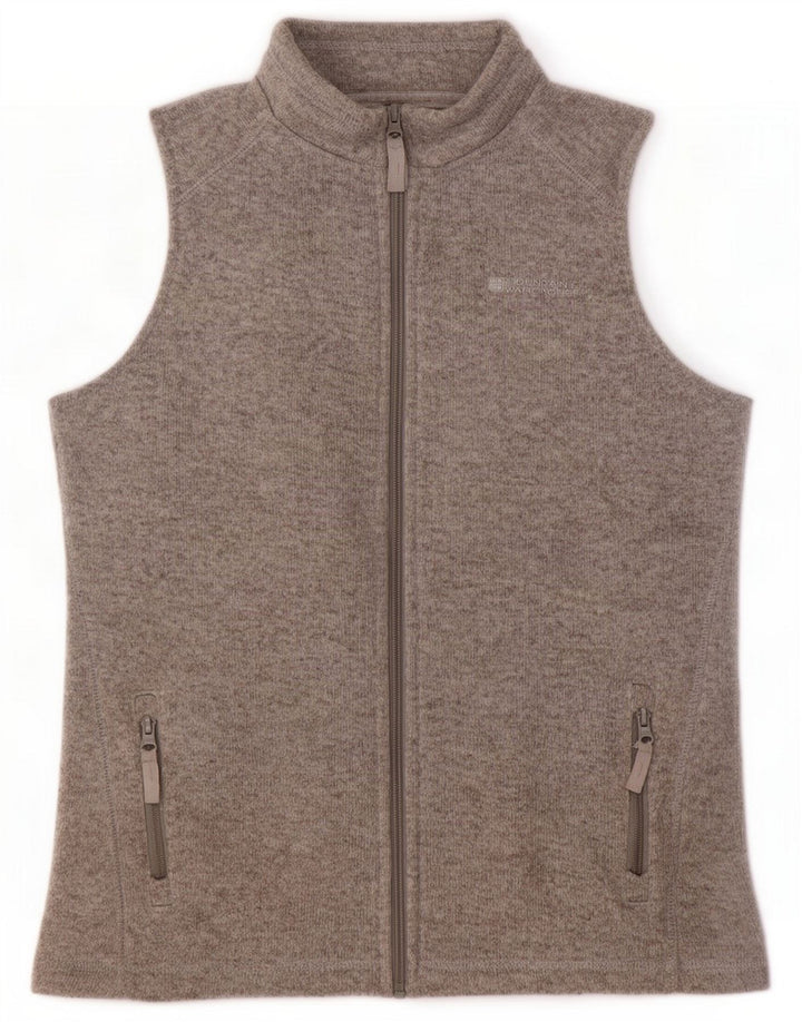 Mountain Warehouse Womens Gilet UK 10 Small Grey Polyester
