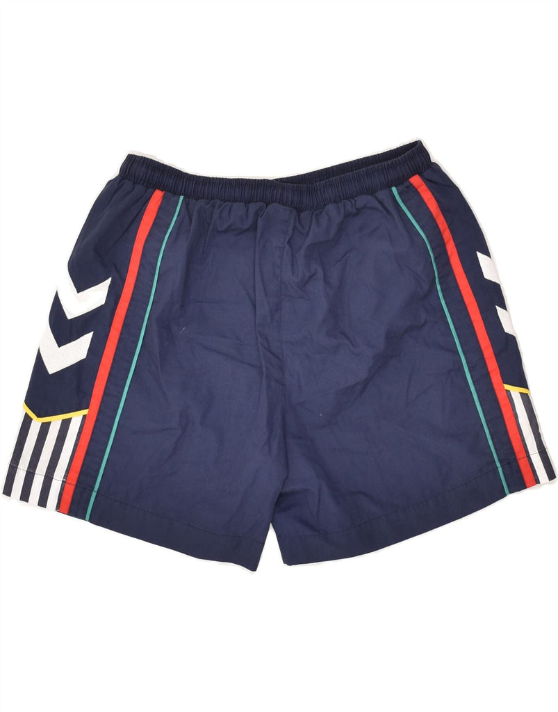 HUMMEL Boys Sport Shorts 15-16 Years Navy Blue | Vintage Hummel | Thrift | Second-Hand Hummel | Used Clothing | Messina Hembry 