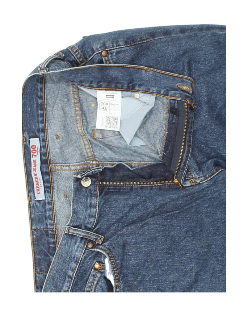 CARRERA Womens 700 Regular Straight Jeans IT 48 XL W30 L28 Blue Cotton Vintage Carrera and Second-Hand Carrera from Messina Hembry 