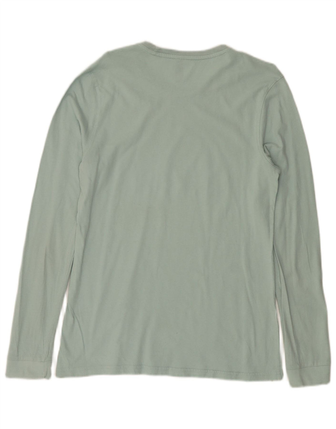 ADIDAS Womens Graphic Top Long Sleeve UK 12/14 Medium Green