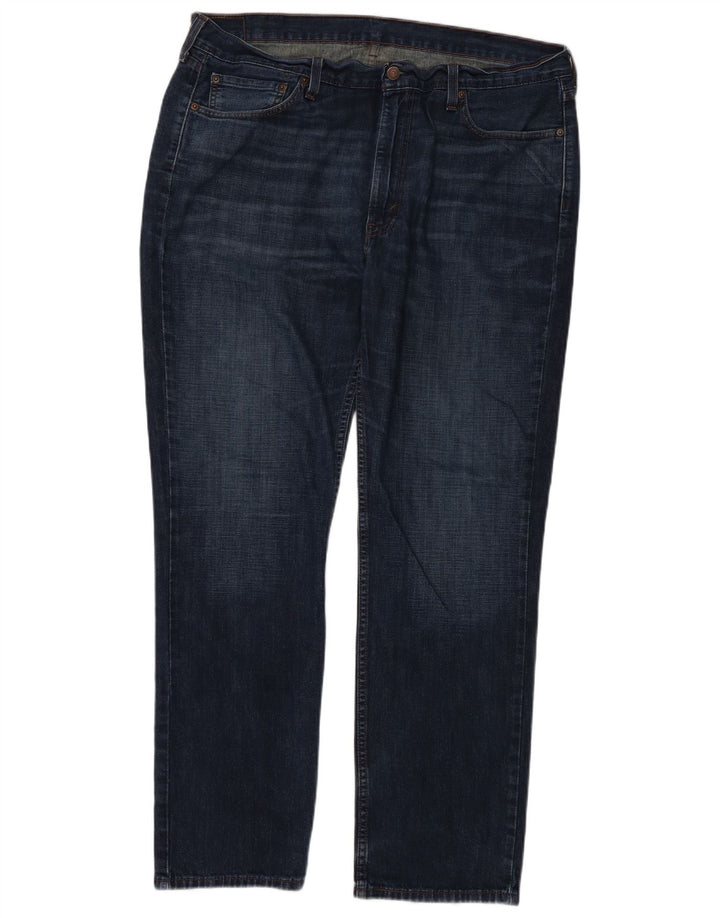 LEVI'S Mens Slim Jeans  W40 L32 Navy Blue Cotton