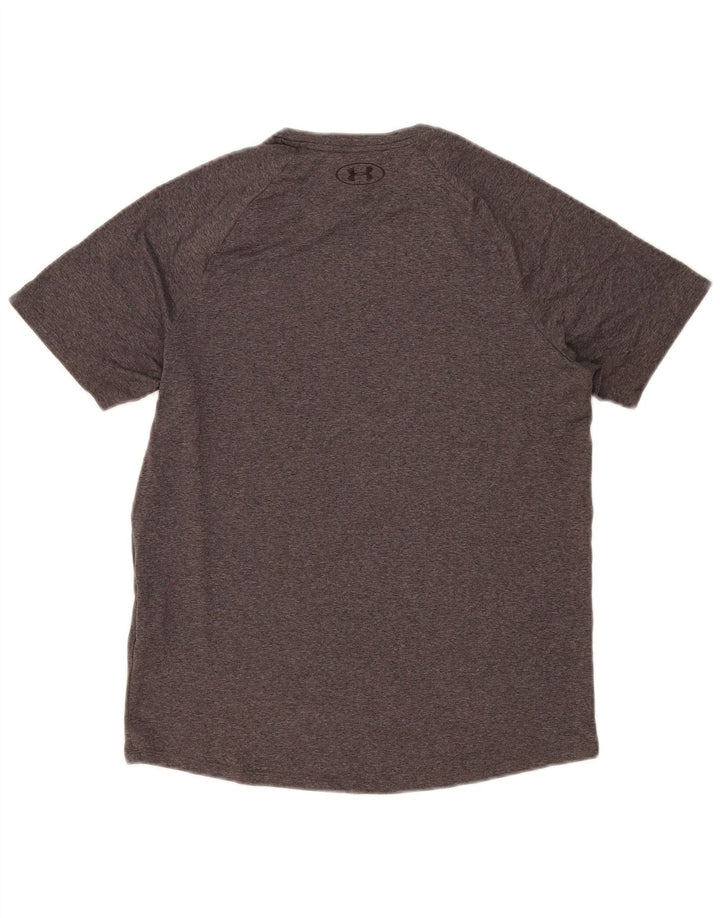 Under Armour Mens T-Shirt Top Small Grey Flecked Polyester