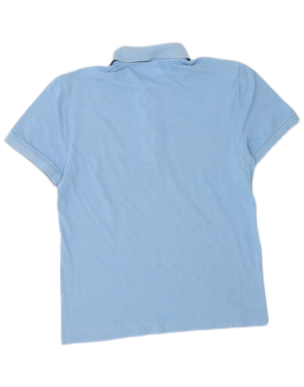 Lacoste Mens Slim Fit Polo Shirt Size 3 Small Blue Cotton