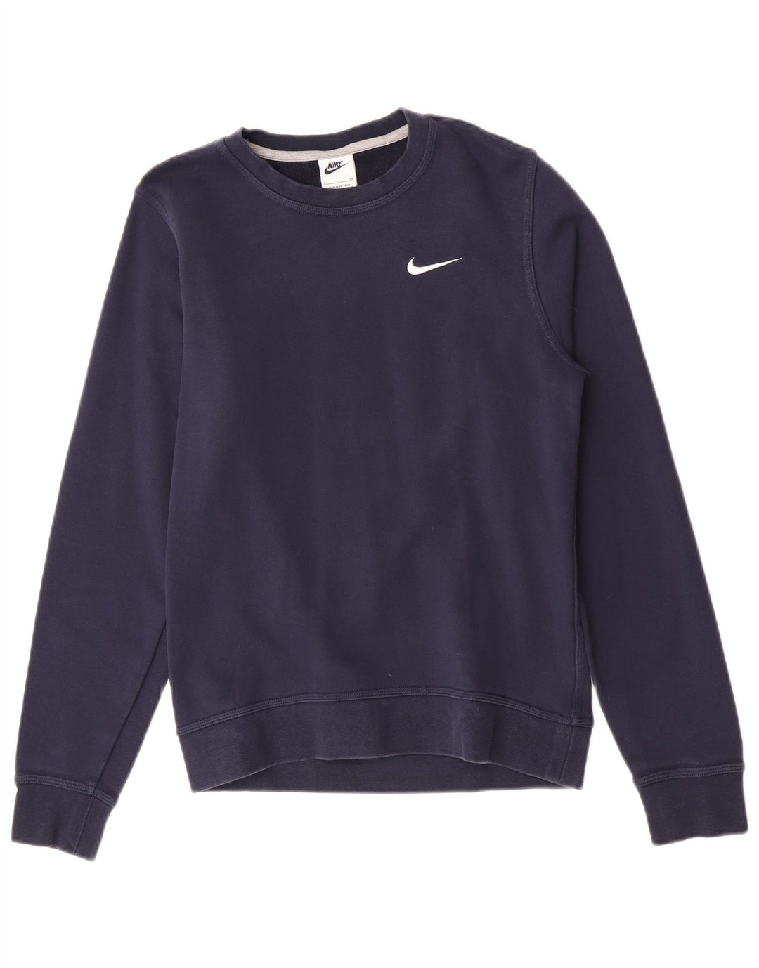 Nike Mens Sweatshirt Jumper Small Navy Blue Cotton
