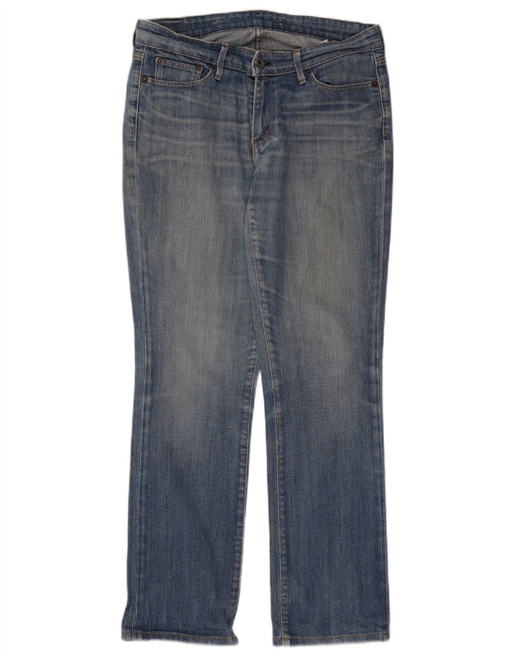 Levi's Womens Straight Jeans US 10 Large W32 L30 Blue Cotton