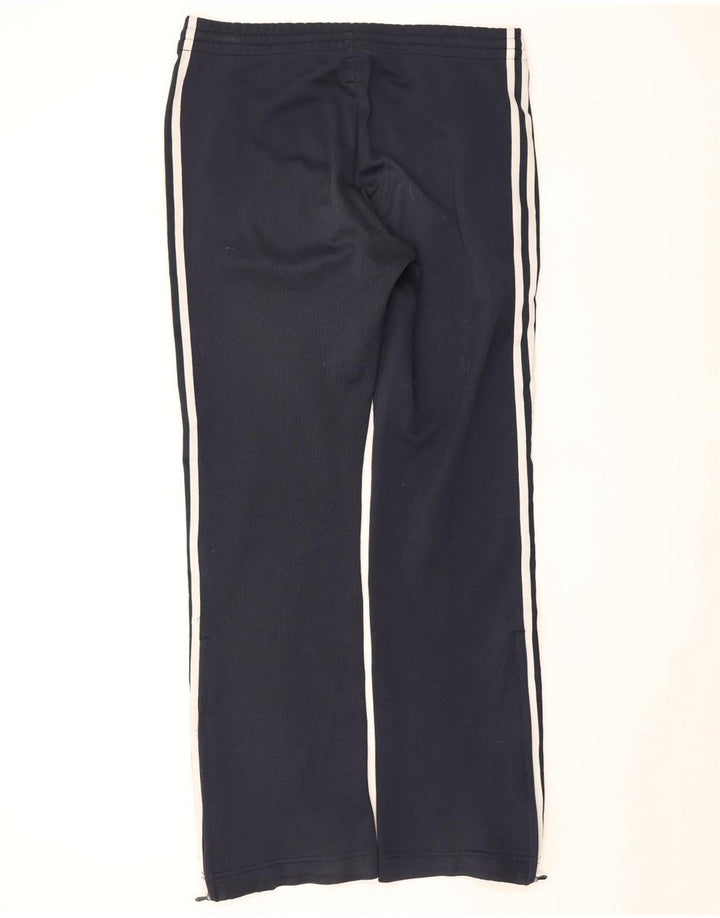 Adidas Mens Graphic Tracksuit Trousers XS Navy Blue Polyester