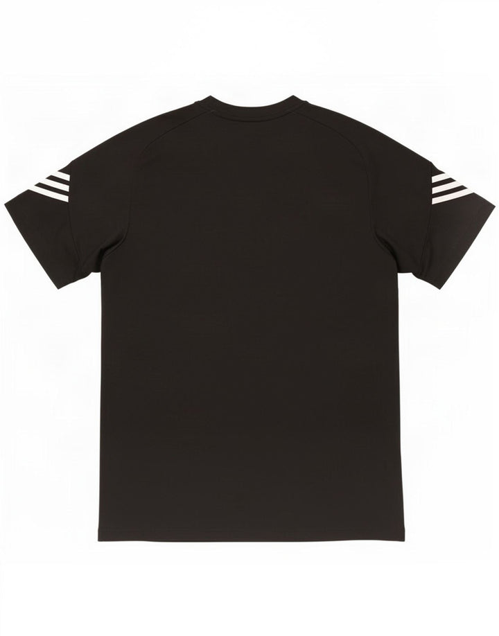 Adidas Mens Climalite Graphic T-Shirt Top Large Black Polyester