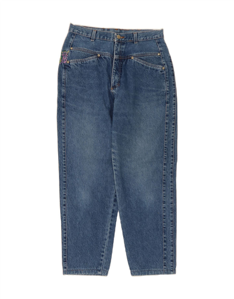 RIFLE Womens High Rise Tapered Jeans  W28 L26 Blue Cotton Vintage Rifle and Second-Hand Rifle from Messina Hembry 
