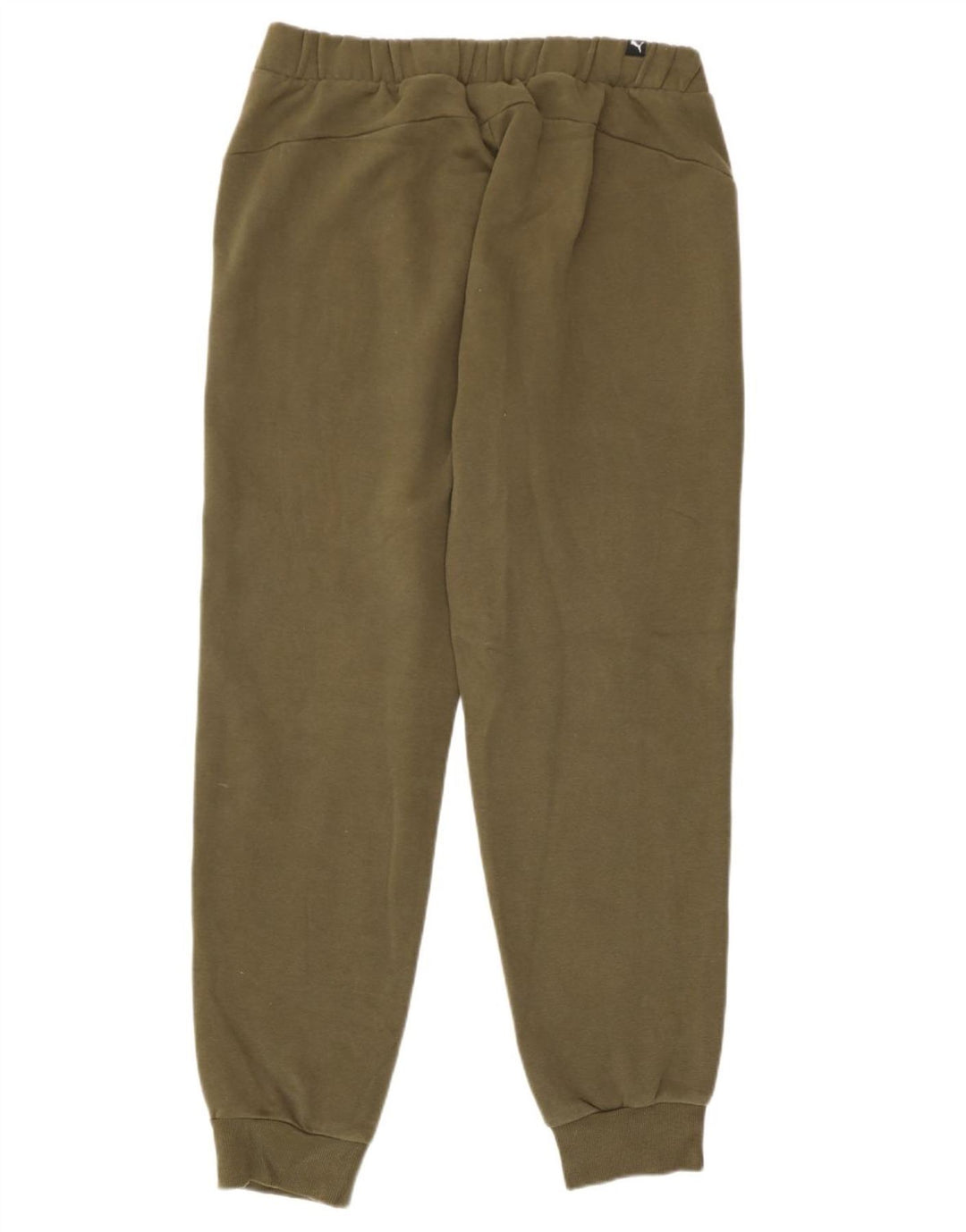 Puma Mens Tracksuit Trousers Joggers Large  Khaki Cotton