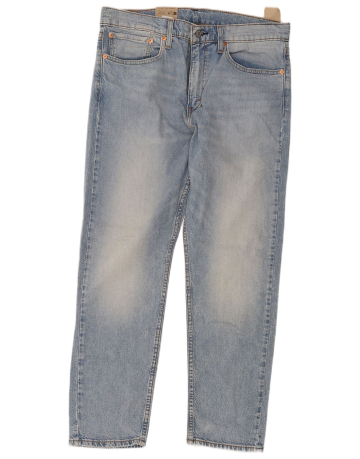 Levi's Mens 502 Tapered Jeans W34 L30 Blue Cotton