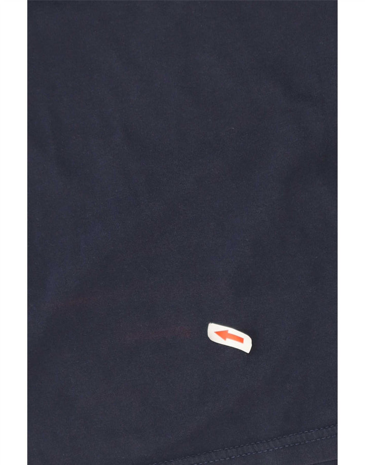 Tommy Hilfiger Mens Graphic T-Shirt Top Medium Navy Blue Cotton