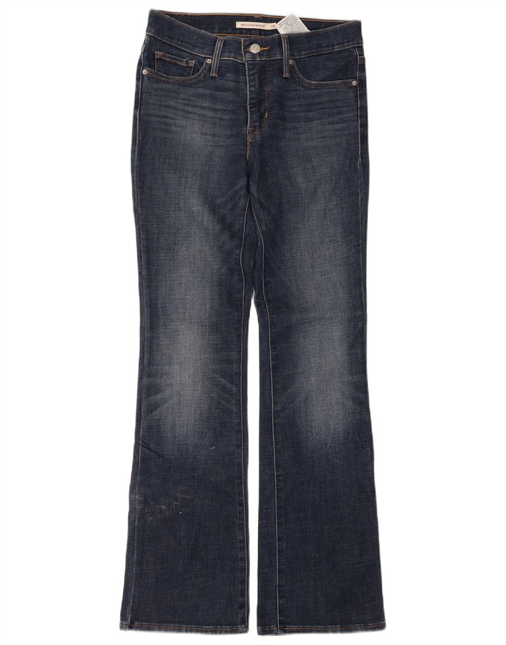 Levi's Womens 315 Shaping Bootcut Jeans W26 L29 Blue Cotton