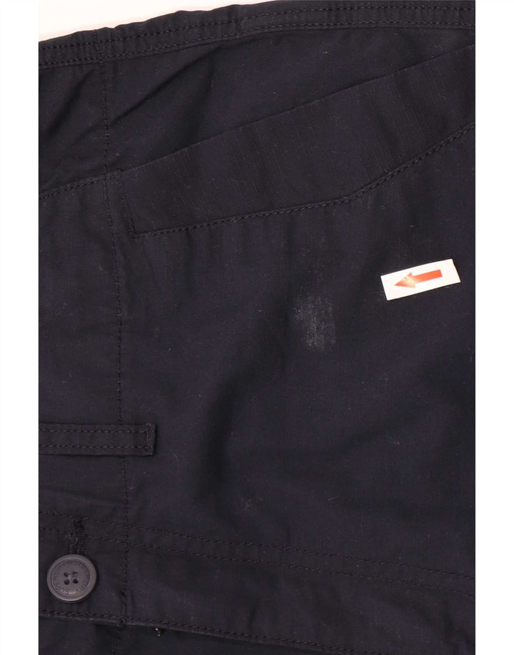 Superdry Mens Cargo Shorts W32 Medium Navy Blue Cotton