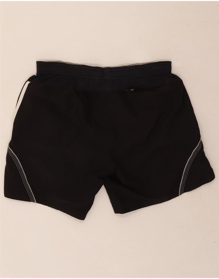 ADIDAS Womens Sport Shorts UK 12 Medium Black Polyester Vintage Adidas and Second-Hand Adidas from Messina Hembry 