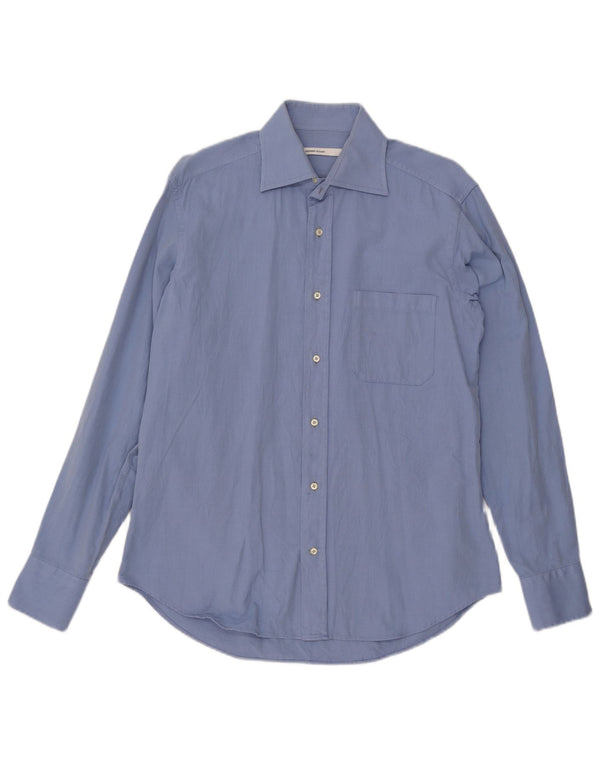 Alexander Mcqueen Mens Shirt Size 15 1/2 39 Medium Blue