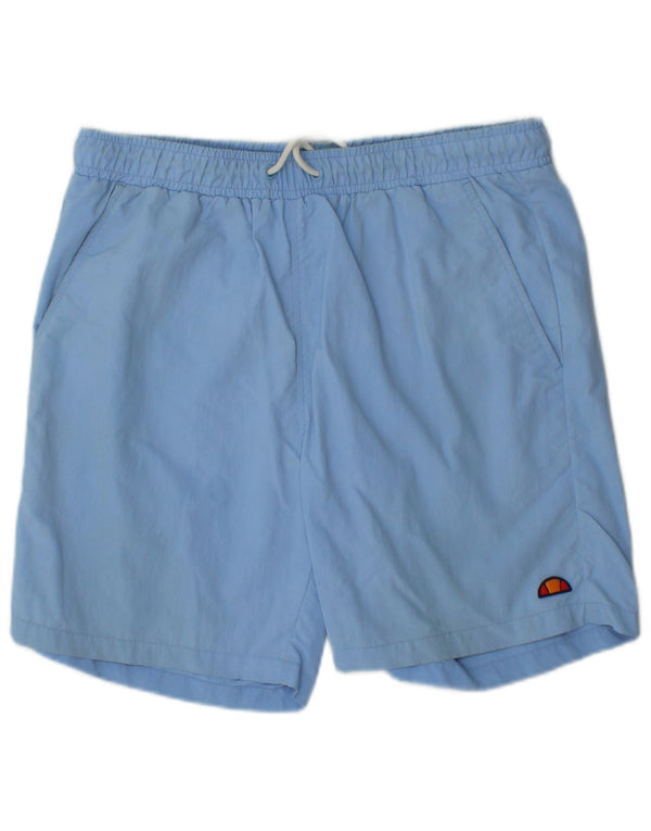 Ellesse Mens Swimming Shorts Small Blue Polyamide
