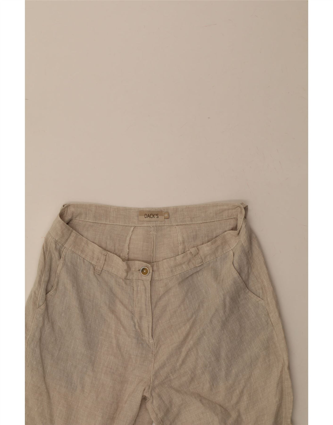 DACK'S Womens Chino Shorts IT 44 Medium W36 Beige Vintage Dack's and Second-Hand Dack's from Messina Hembry 