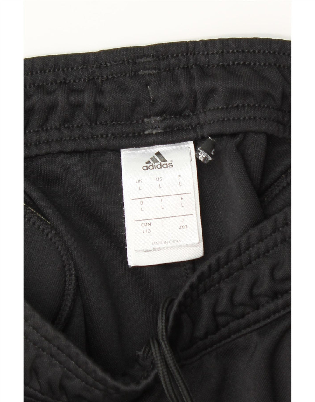 Adidas Mens Climalite Capri Tracksuit Trousers Large  Black Polyester