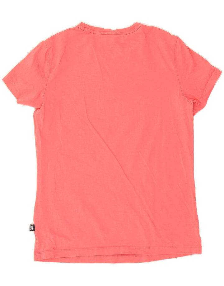 PUMA Womens Graphic T-Shirt Top UK 10 Small Pink Vintage Puma and Second-Hand Puma from Messina Hembry 