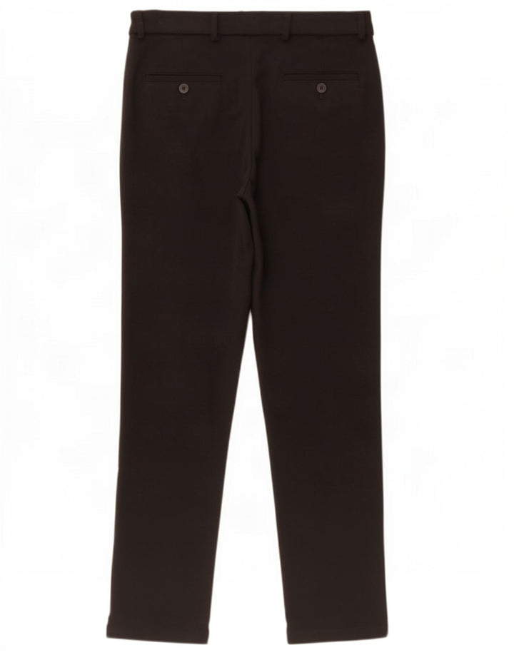 Jack & Jones Mens Marco Slim Chino Trousers W30 L30 Black Polyester