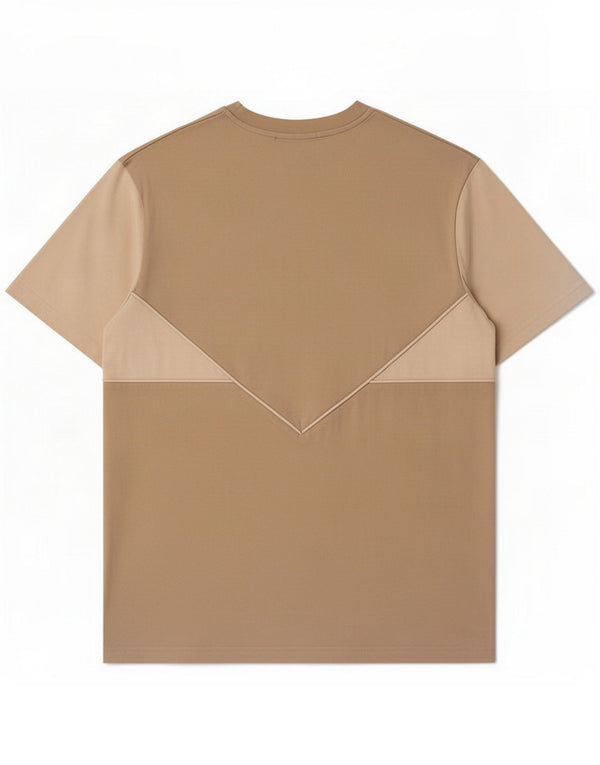 Adidas Boys Graphic T-Shirt Top 12-13 Years Beige Colourblock