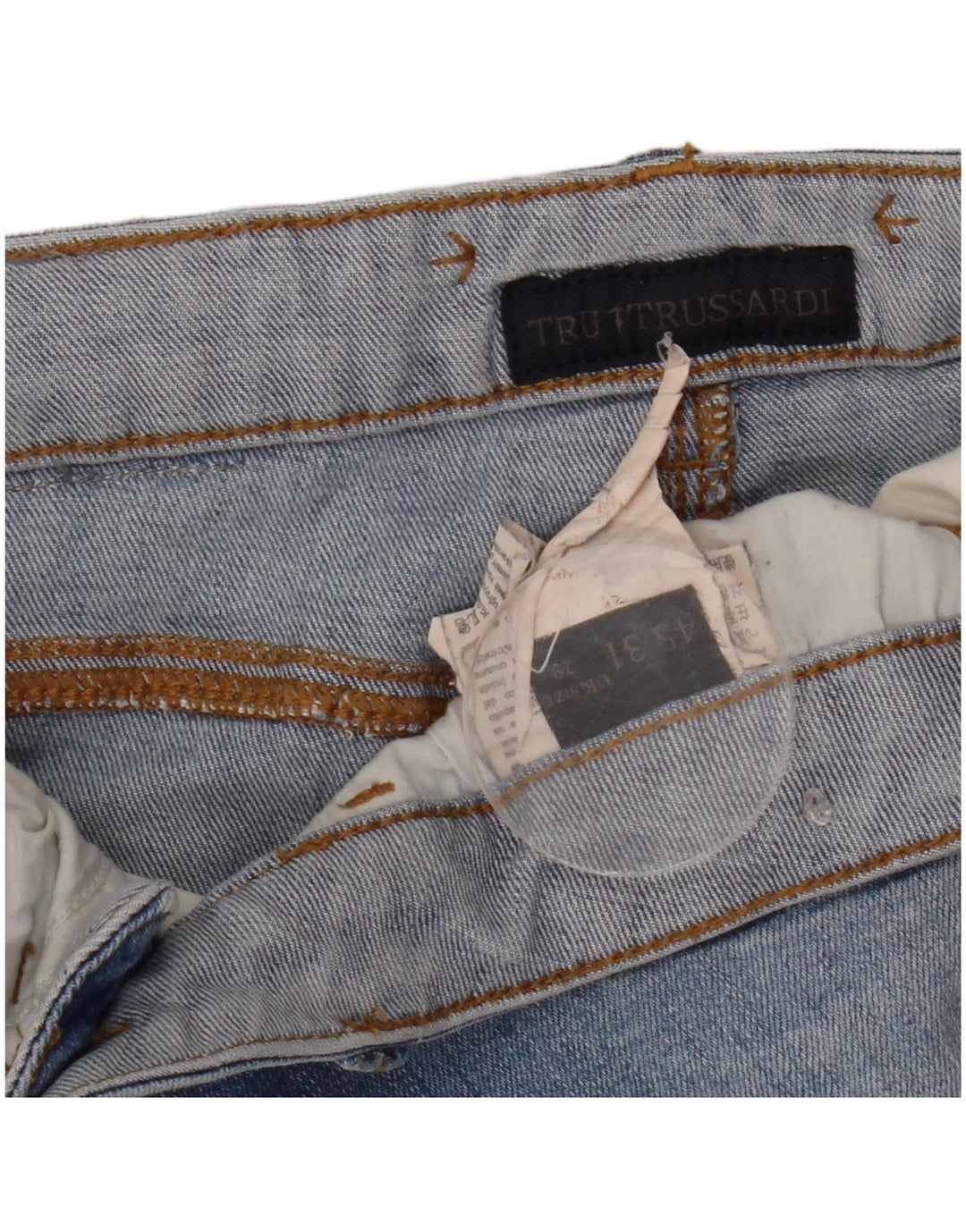 Trussardi Womens Skinny Jeans W29 L32 Blue
