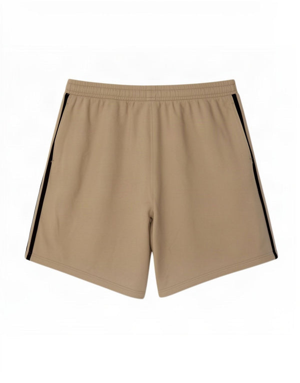 Adidas Mens Sport Shorts Large Beige Cotton