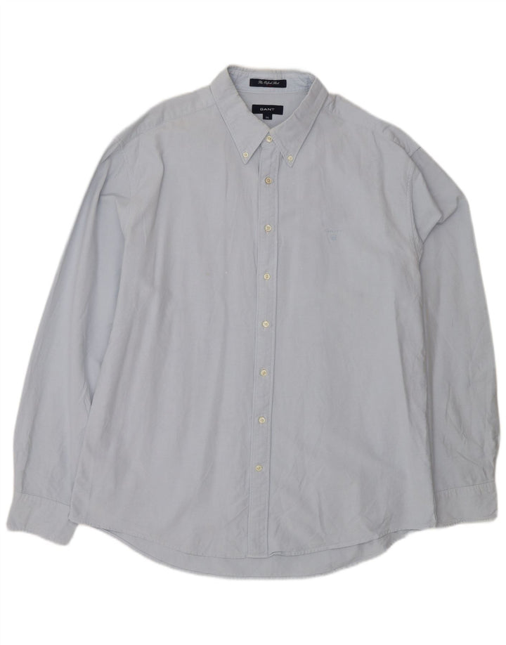 Gant Mens Shirt 3XL Blue Cotton