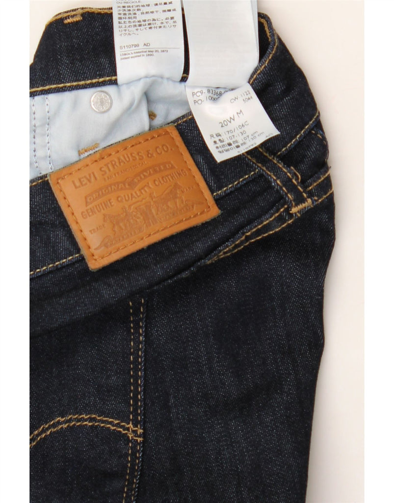 LEVI'S Womens 721 High Rise Skinny Jeans US 20 3XL W40 L31 Navy Blue Vintage Levi's and Second-Hand Levi's from Messina Hembry 