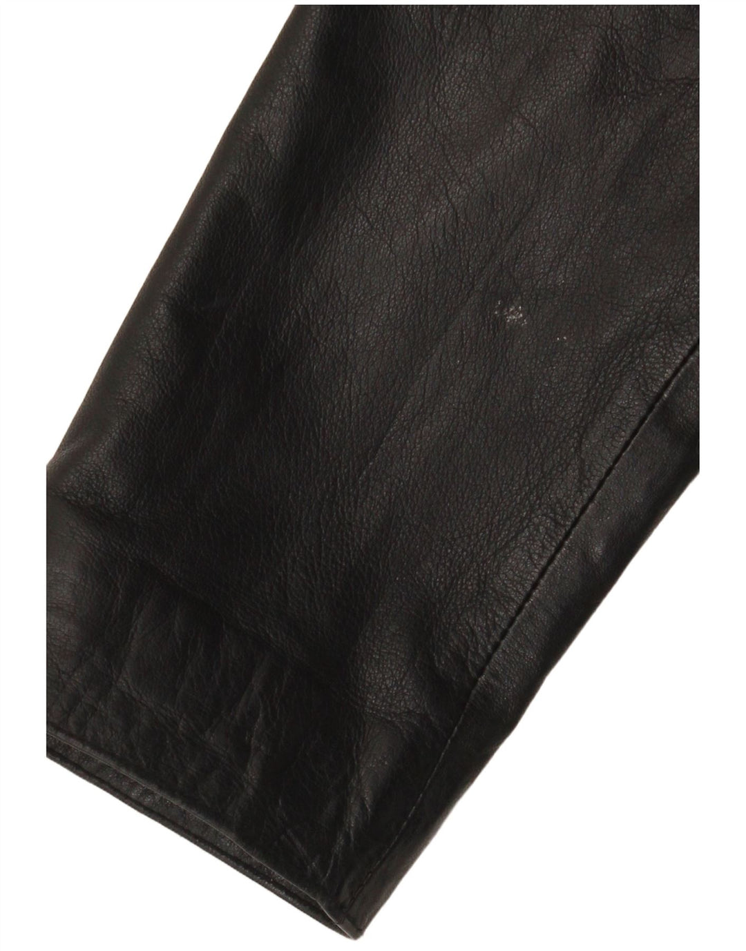 CCDK Womens Leather Jacket EU 40 Medium Black Lambskin