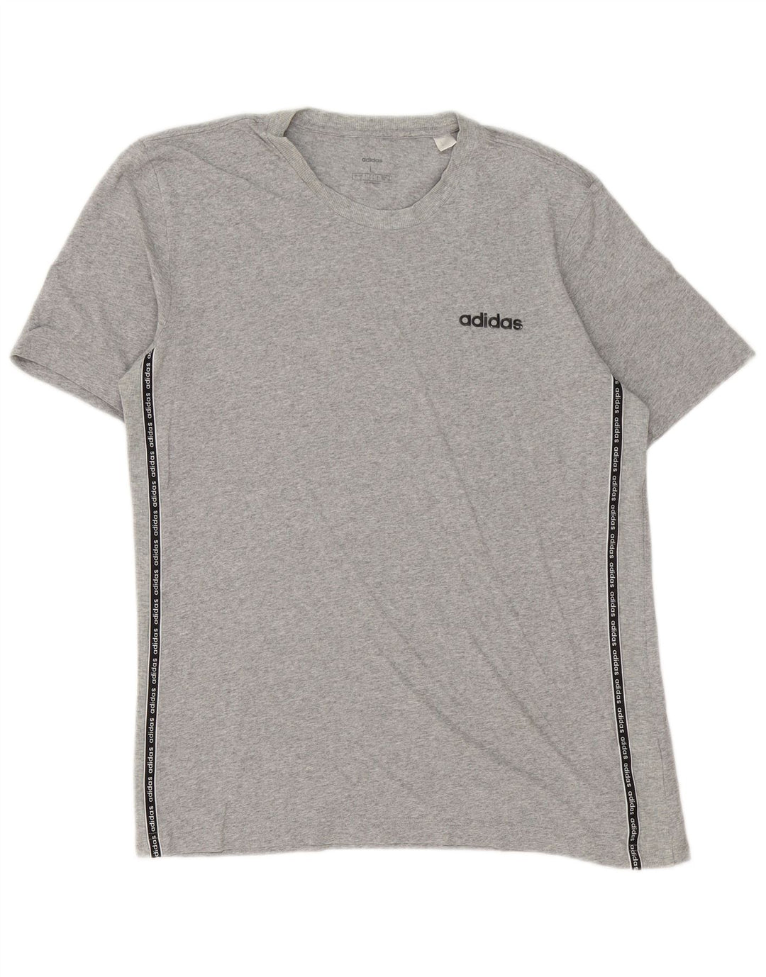 Champion Mens Graphic T-Shirt Top Large Grey Cotton