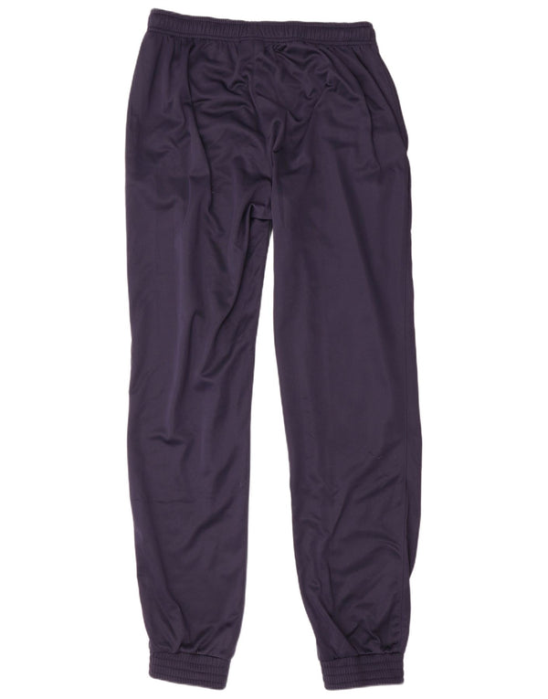 Umbro Mens Graphic Tracksuit Trousers Joggers XL Navy Blue Polyester