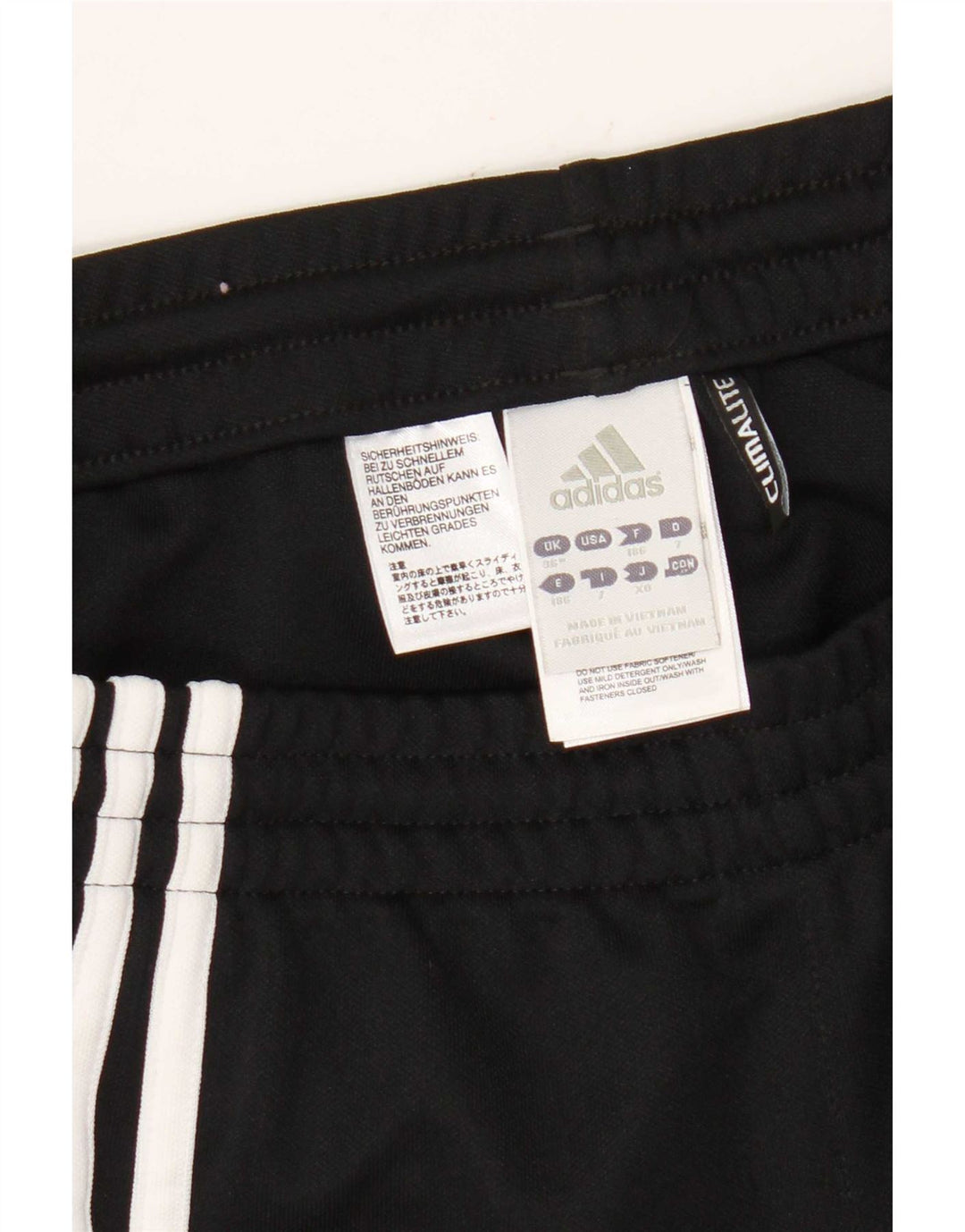 Adidas Mens Tracksuit Trousers Large  Black Polyester