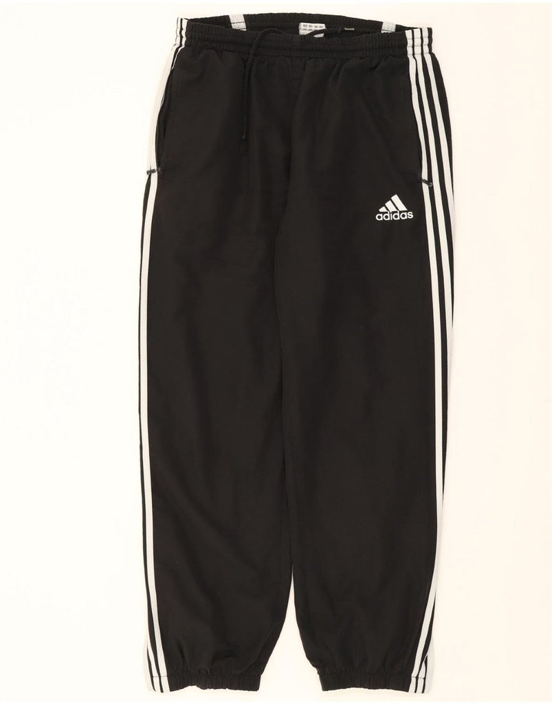 ADIDAS Mens Tracksuit Trousers Joggers Medium Black Polyester Vintage Adidas and Second-Hand Adidas from Messina Hembry 
