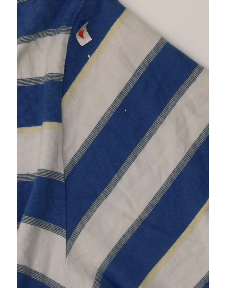 Levi's Mens Standard T-Shirt Top 2XL Blue Striped Cotton