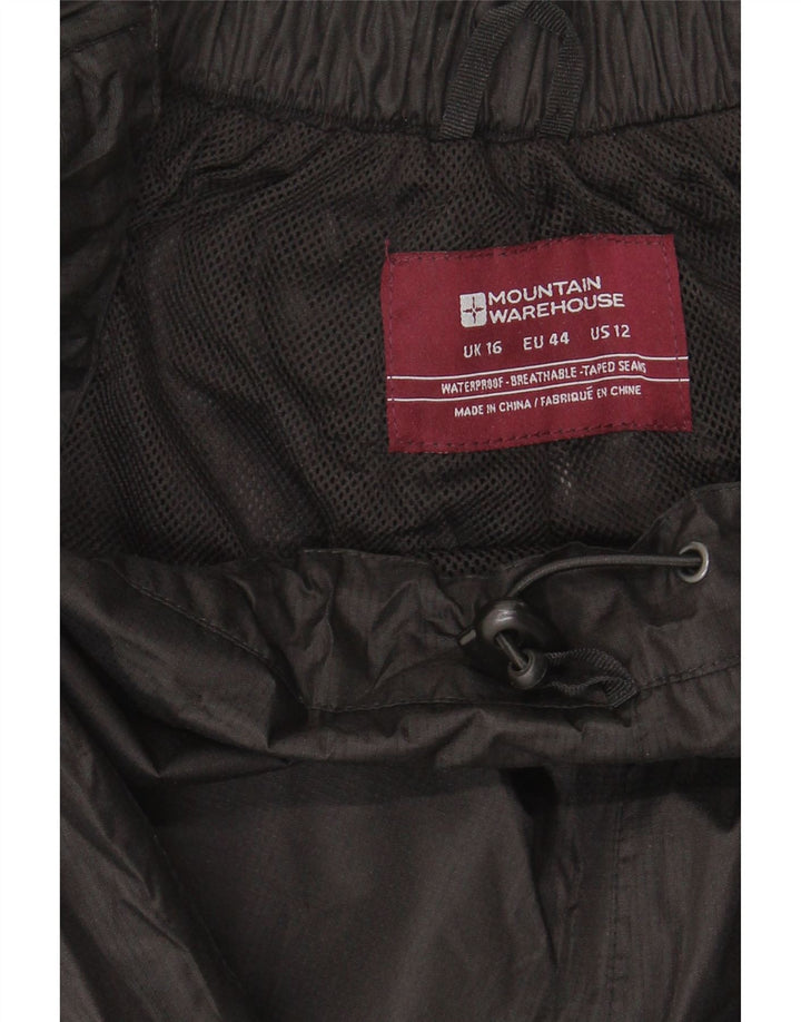 MOUNTAIN WAREHOUSE Womens Tracksuit Trousers UK 16 Large  Black Polyester Vintage Mountain Warehouse and Second-Hand Mountain Warehouse from Messina Hembry 