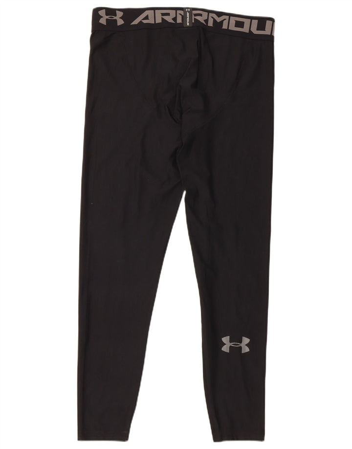Under Armour Mens Graphic Leggings XL Black Polyester