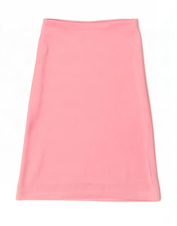 Zara Womens A-Line Skirt Medium W30 Pink Polyester