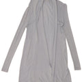 Phase Eight Womens Longline Open Cardigan Sweater UK 8 Small  Blue Viscose
