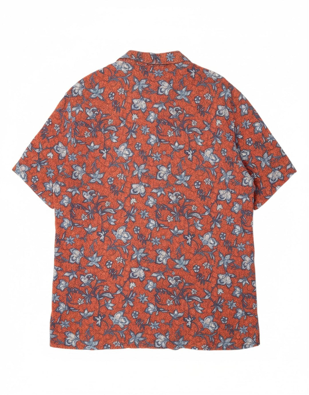 KIABI Mens Short Sleeve Shirt 2XL Multicoloured Floral
