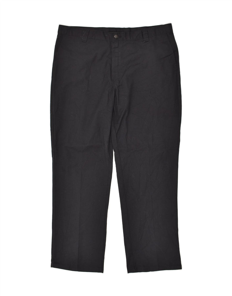 DICKIES Mens Slim Chino Trousers W40 L32 Black Cotton Vintage Dickies and Second-Hand Dickies from Messina Hembry 