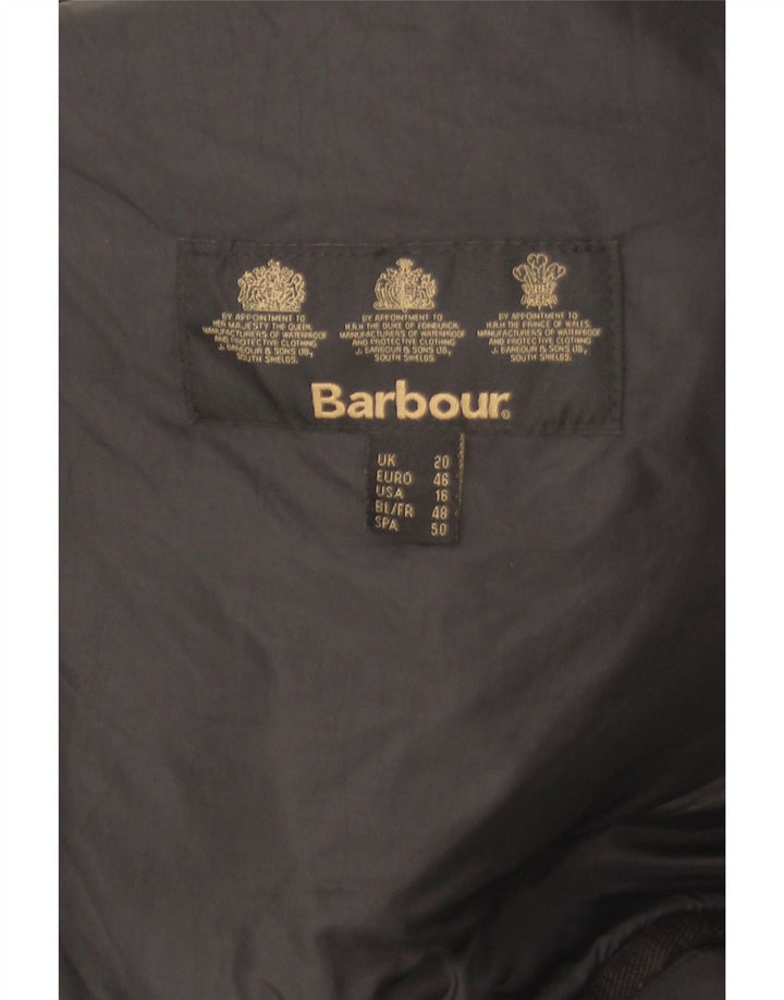Barbour Womens Quilted Jacket UK 20 2XL Black