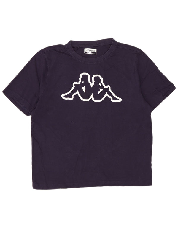 Kappa Mens Graphic T-Shirt Top Small Purple Cotton