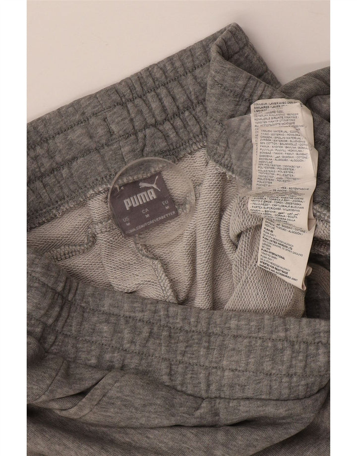 Puma Mens Sport Shorts Medium Grey Cotton