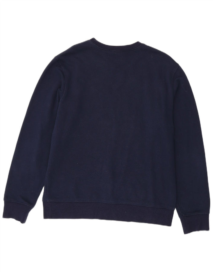 New Balance Mens Sweatshirt Jumper Medium Navy Blue