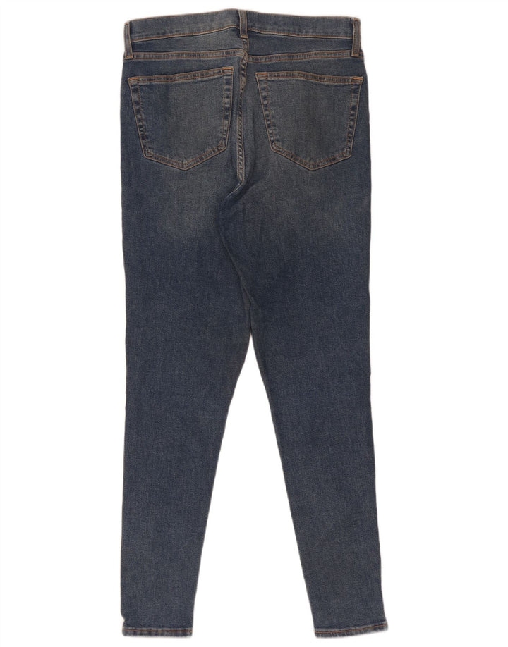 Topshop Womens Jamie Skinny Jeans W30 L32 Blue Polyester