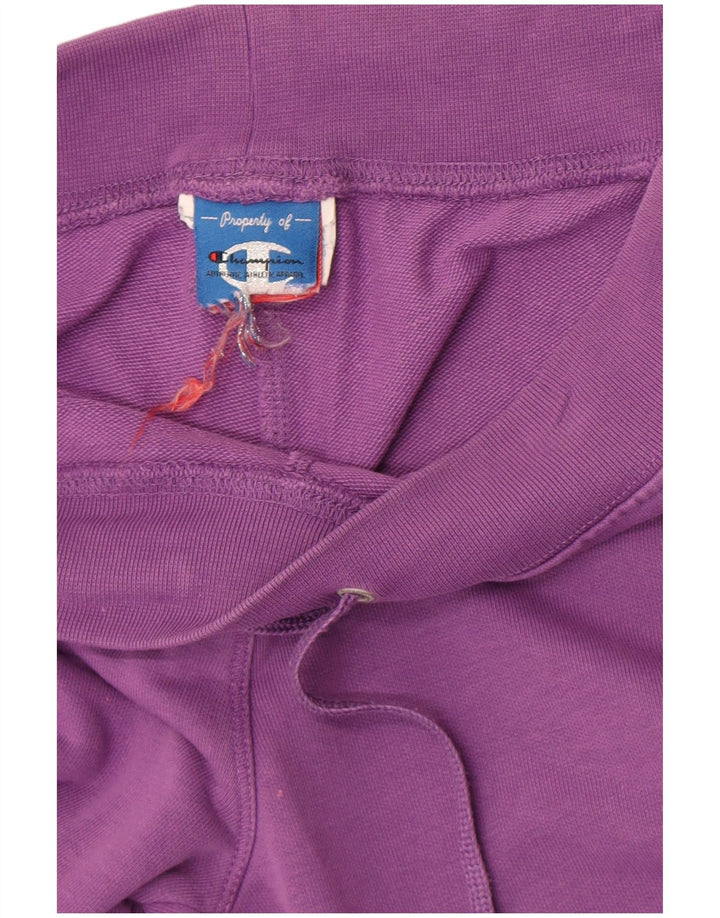 Champion Womens Tracksuit Trousers UK 12 Medium  Purple