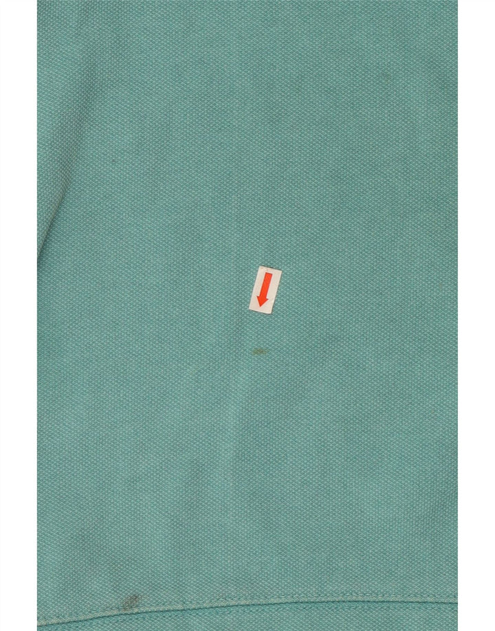 Fat Face Mens Zip Neck Sweatshirt Jumper XL Turquoise Cotton