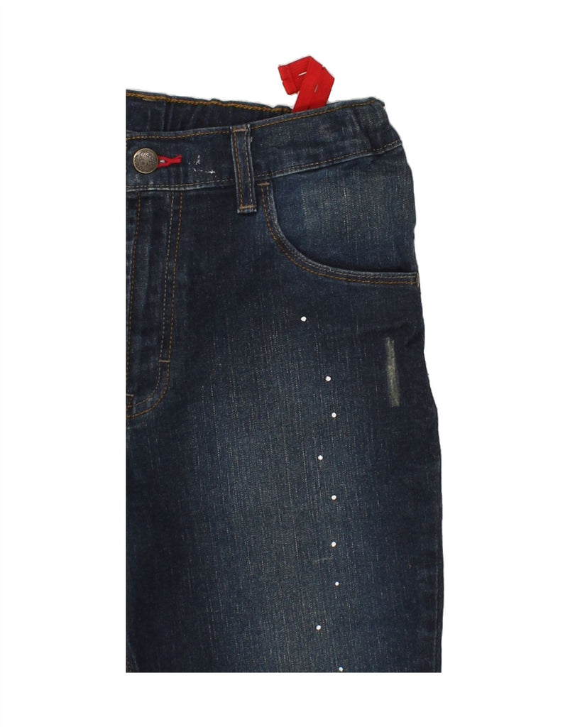 WRANGLER Girls Denim Shorts 15-16 Years W28  Navy Blue Cotton Vintage Wrangler and Second-Hand Wrangler from Messina Hembry 